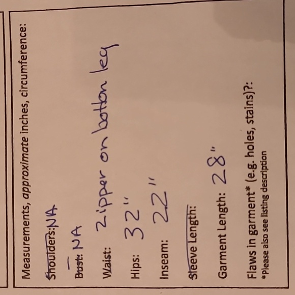 Black Capri Stretch Pants with Zipper Side Leg - Wrinkle Free Easy Care Size 4 - Picture 9 of 10